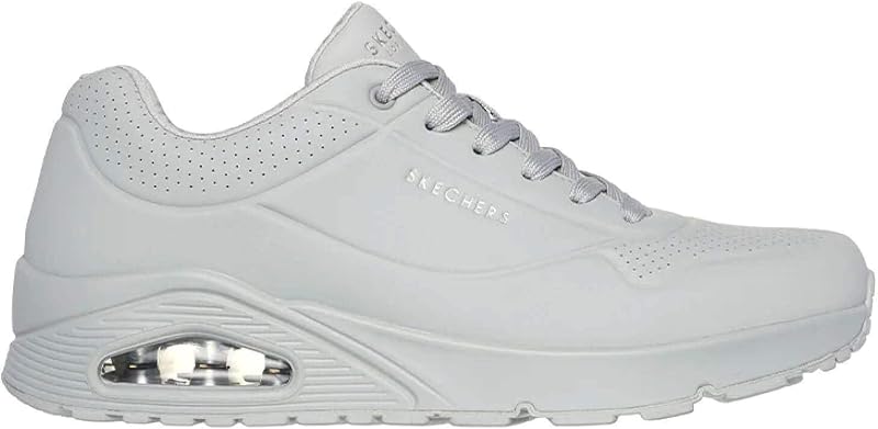Uno Stand On Air, Scarpe da ginnastica Uomo, Stone Grey Durabuck Mesh, 45 EU