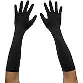 Seeksmile Adult Spandex Elbow Length Costume Gloves