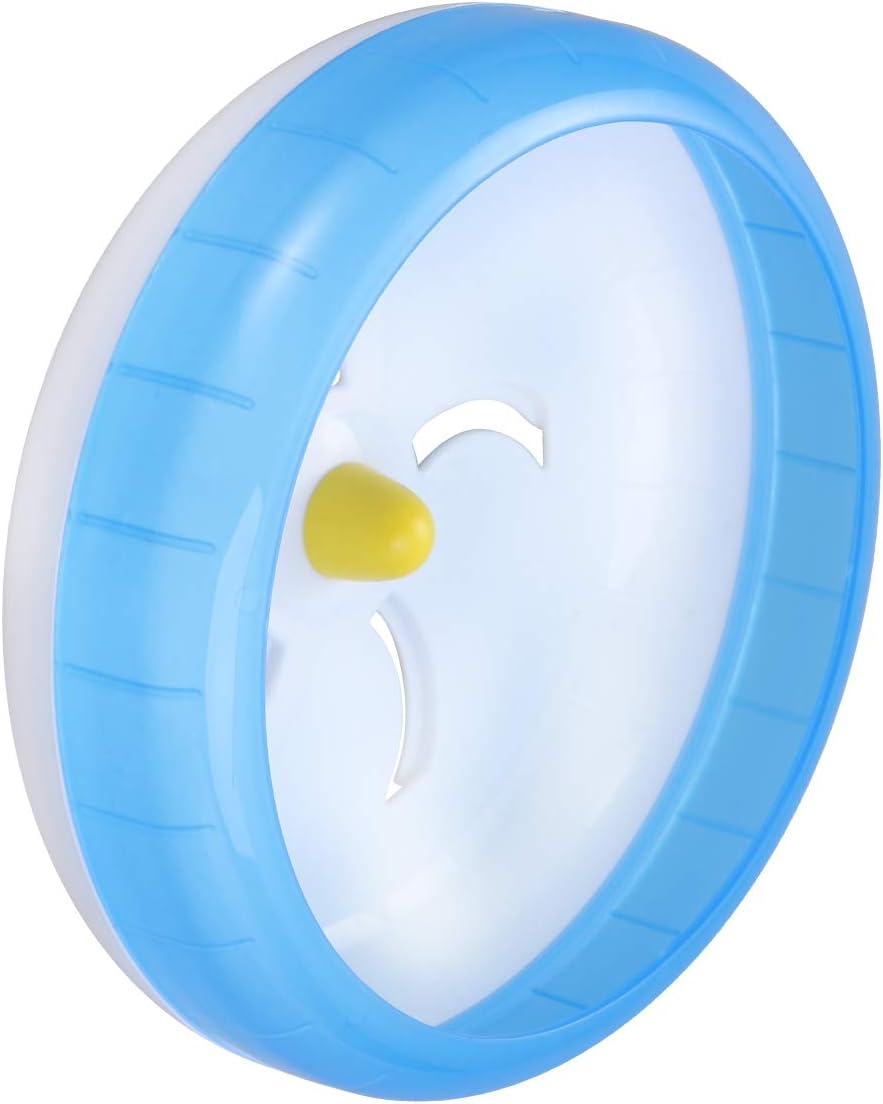 Non Slip Run Disc for Hamsters Hedgehogs Small Pets Exercise Wheel Size L (Blue)