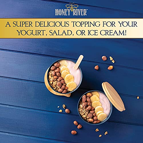 Honey River Butter Toffee Peanuts Candied Nuts Bucket with Nut