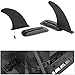 Paddle Board Fins, PVC Center Fin for Long Board, Windsurfing Fin, Durable Surfboard Fin for Surfing, Paddling, and Water Sports Enthusiasts