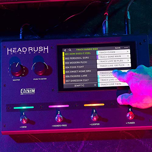 image for HeadRush Gigboard | Ultra-Portable Guitar FX and Amp Modelling Process