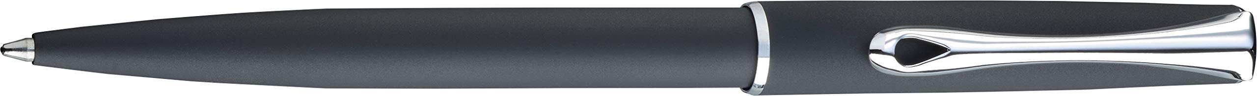 Diplomat - Traveller - Ballpoint Pen EasyFLOW - Matte Black - Resistant and Elegant - High End - 5 Years Warranty