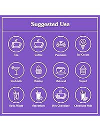 NuNaturals NuStevia White Stevia, edulcorante multiusos sin calorías