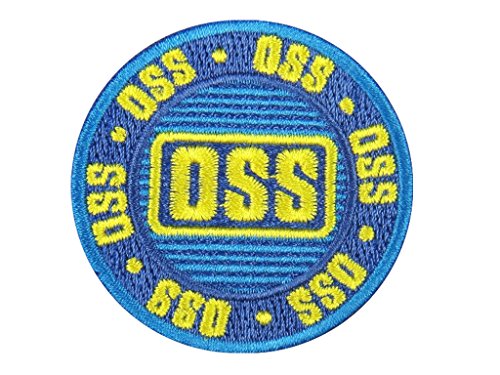 Jiu Jitsu Gi Patch BJJ OSS Iron-on 100% Embroidered