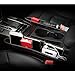 Car Pocket Organizer – Car Seat Console Gap Filler. Experience Easy Storage, Modern Style and Seamless Fit. Store and Catch Your Everyday Items. Premium Quality PU Leather (Black) Pair.