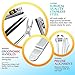 Ennbell Nail Clippers Set - Sharp Fingernail Toenail Clippers Manicure Nipper for Men & Women – Stainless Steel Nail Grooming Travel Kit Including Cuticle Cutter and File, Tweezers, & Carrying Case