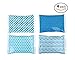 Ice Pack for Lunch Boxes - 4 Reusable Packs - Keeps Food Cold – Cool Print Bag Designs - Great for kids or adults lunchbox and cooler