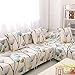 HYSENM 1/2/3/4 Seater Sofa Cover Home Décor Stretch Elastic Sofa Slipcover Couch Cover, Dandelion 4 seater 235-300cm