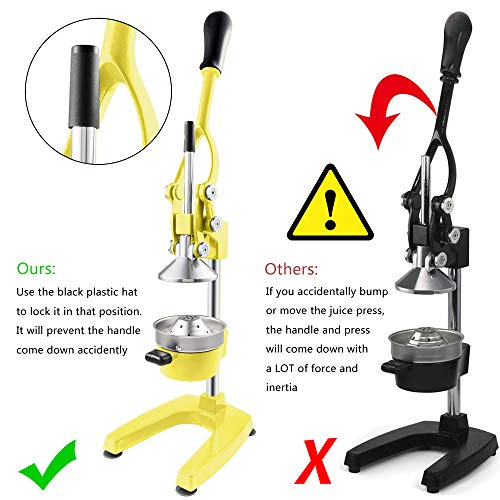 ROVSUN Commercial Grade Citrus Juicer Hand Press Manual Fruit Juicer