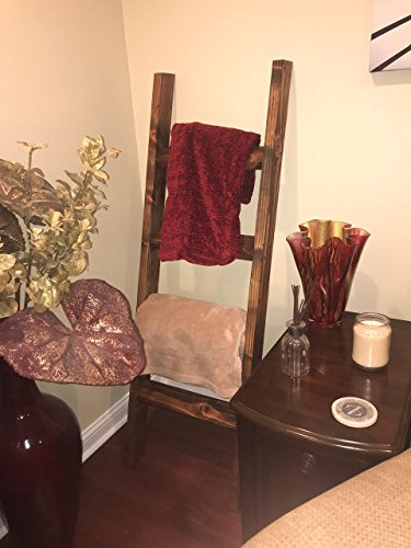 Farmhouse Blanket Ladder - 3, 4 and 5 Foot Quilt Ladder - Thumbnail 4
