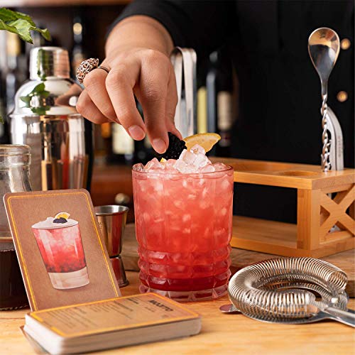 Bar-Set für ein tolles Einweihungsgeschenk für ein neues Zuhause, Barzubehör - Mixologie-Barkeeper-Set - Bar-Set… – Bild 5