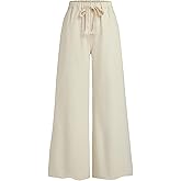 CIDER Drawstring Baggy Wide Leg Jeans for Women High Waisted Pull On Jeans Denim Pants with Pockets