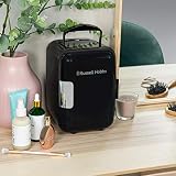Russell Hobbs Mini Cooler 4L 6 Can AC DC Portable Cooler Warmer Retro Black view 11