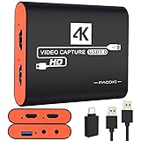 HDMI USB3.0 Capture Card with 4K Pass-Through,1080P