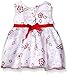 Youngland Baby Girls' 2 Piece Dress Embroidered Dress with Cardigan