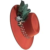 Big Wide Brim Women Fedora Hat- Panama Dress Hats for Party 2025