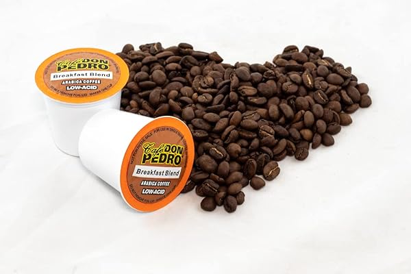 CAFE DON PEDRO BREAKFAST BLEND LOW ACID COFFEE PODS FOR KEURIG K-CUP -12 K CUPS – MEDIUM ROAST