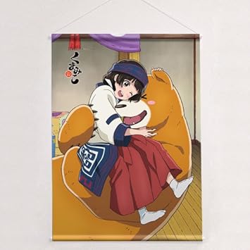 Amazon カーテン魂 くまみこ 描き下ろし B2タペストリー まち