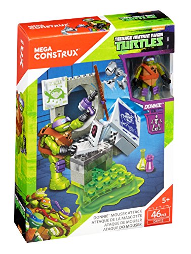 Mega Construx Teenage Mutant Ninja Turtles Donnie's Mouser Attack Building Kit