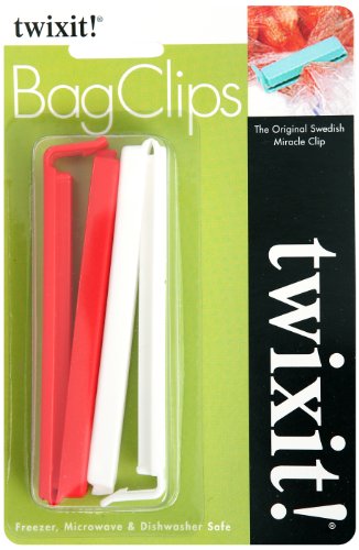 linden sweden 0200JAZ Twixit Bag Clips,Set of 2 Large