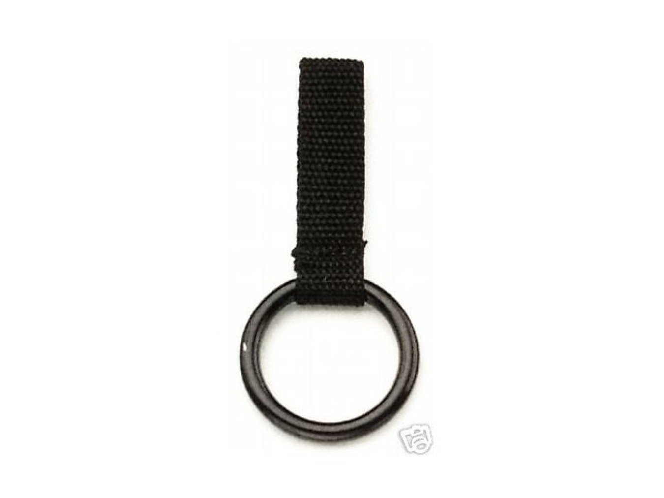 Hwc Police Nylon Web Night Stick Baton Ring Holder For Duty Belt Slide-On Style