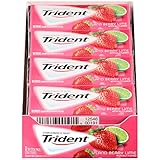 Trident Gum, 12-Stick Pack, Peppermint 2017