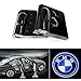 Soondar® 2-Pack New Design Wireless BMW LOGO Door Light Car Vehicle LED Courtesy Welcome Logo Light Shadow Ghost LED Light Lamp Projector Light - No Drilling Required