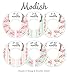 Modish Labels Baby Clothes Size Dividers, Baby Closet Organizers, Size Dividers, Baby Closet Organizers, Closet Dividers, Clothes Organizer, Nursery Décor, Girl, Flowers, Shabby Chic (Baby)