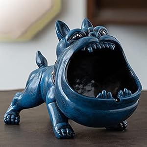 Asbak Home Fighting Dog Tobacco Personality Trend Card om aan te klikken, 20,8 x 10,8 x 14,3 cm