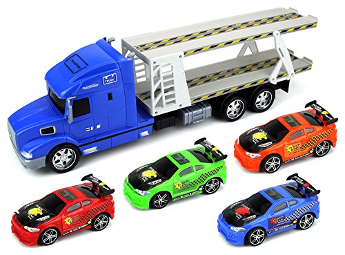 camion transportador de autos juguete