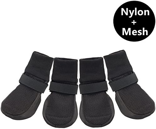 Ulandago Upgrade Breathable Mesh Soft Sole Dog Boots