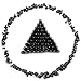 SamuRita Metal Style Mushroom Tree Spikes Leather Studs and Rivets for Crafts DIY Designs(50sets Gun-Black)