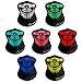 Olarveo Skull Face Mask Neck Scarf Bandana, Windproof Breathable Unisex Face Cover for Sports,Sun Protection Seamless Neck Gaiter