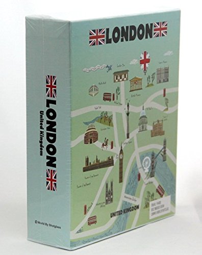 London England Embossed Photo Album 200 Photos / 4x6