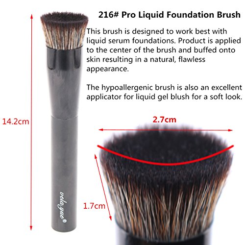 vela.yue PRO Liquid Foundation Brush Face Blush Makeup Brush
