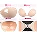 MITALOO Self Adhesive Backless Push Up Plunge Bra Invisible Strapless Bra with Buckle Beige