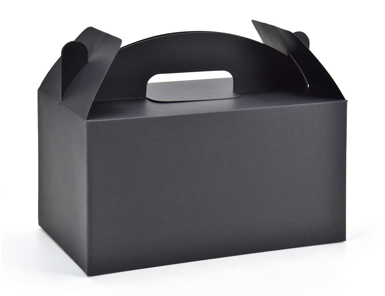 Photo 1 of HUAPRINT Black Treat Boxes Large Bulk,Gable Boxes 30 Pack 9.45x5x5Inches,Party Favor Boxes Goodie Boxes for Birthday Party Baby Shower Wedding Christmas