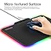 Blade Hawks RGB Gaming Mouse Mat Pad, LED Mouse Mat with Non-Slip Rubber Base, 9 Lighting Models, 14″ x 10.5″ x 0.2″ Large Computer Pad for Gamer Office Home