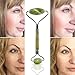 Gendra Jade Roller For Face | Face Massager 100 Real Natural Jade Roller | Face Roller For Eye, Neck, Body | Face Anti Aging Massager For Wrinkles, Puffiness, Lymph Drainage | Noiseless Jade Roller
