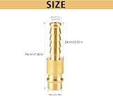 Sukudon 8 mm Quick Coupling Plug Nipple Brass Compressed Air Accessory view 7