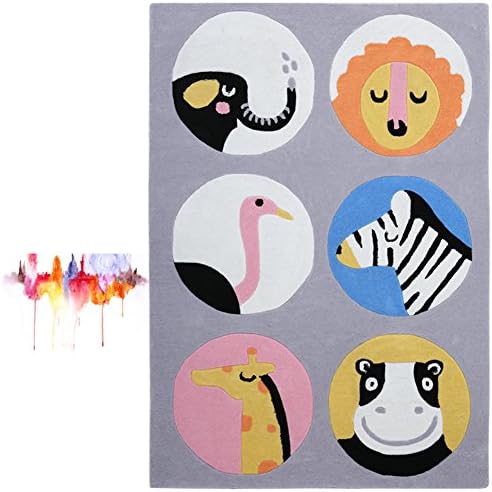 Cartoon children's room rugs/The bedroom crawling carpet/Oversized carpet for living room and coffee table -B 160x230cm(63x91inch)