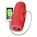 JBL Charge 3 Waterproof Bluetooth Speaker -Red (Renewed)