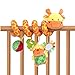 Crib Critters Giraffe Baby Crib Toy From Wraps Around Crib Rail or Stroller - Baby Toy for Babies 3 to 6 Months and Older