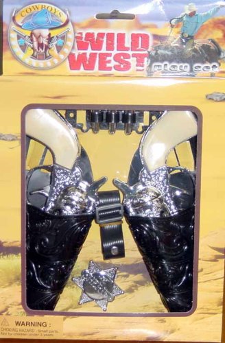 Children's Cowboy Costume Western Gun & Holster Set WEST2