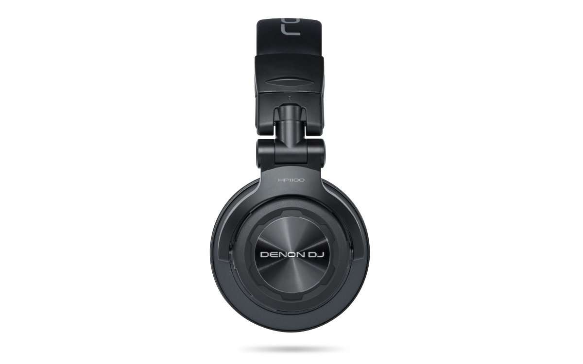 Denon DJ HP1100 Professional OverEar DJ Headphones with 180degree