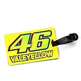 Valentino Rossi VR46 Moto GP ValeYellow Luggage Tag Official 2017