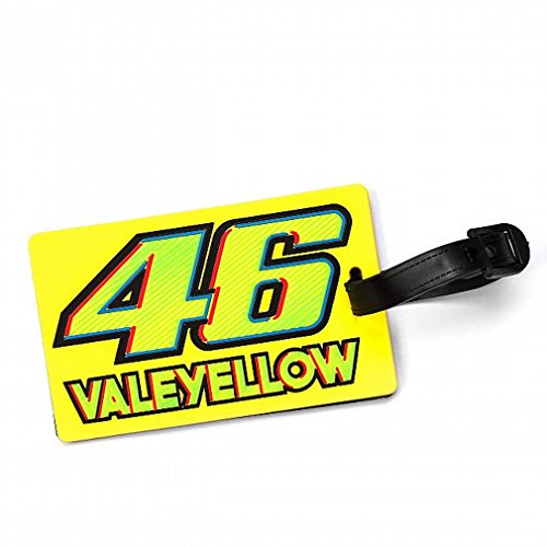 Valentino Rossi VR46 Moto GP ValeYellow Luggage Tag Official 2017