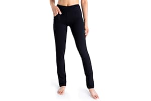 Yogipace,5 Pockets,25"/27"/29"/31"/33"/35"/37",Women's Straight Leg Yoga Dress Pants Workout Pants
