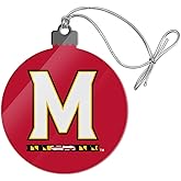 GRAPHICS & MORE University of Maryland Primary Logo Acrylic Christmas Tree Holiday Ornament